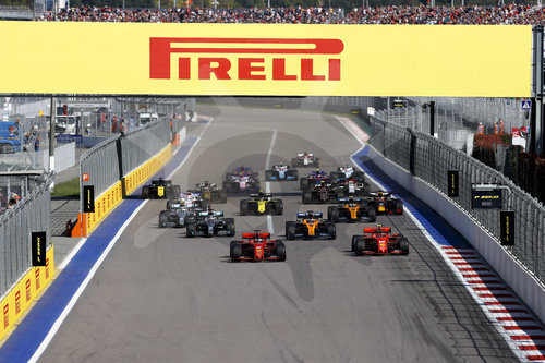 Motorsports: FIA Formula One World Championship 2019, Grand Prix of Russia