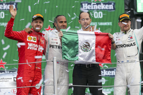 Motorsports: FIA Formula One World Championship 2019, Grand Prix of Mexico