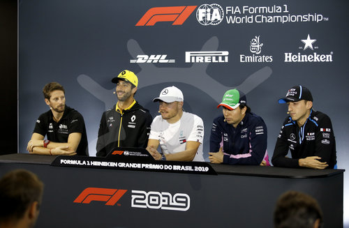 Motorsports: FIA Formula One World Championship 2019, Grand Prix of Brazil