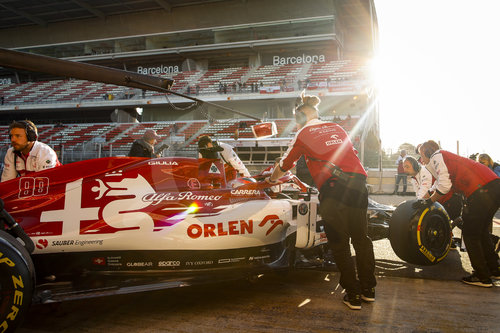 Motorsports: FIA Formula One World Championship 2020, Preseason Testing in Barcelona