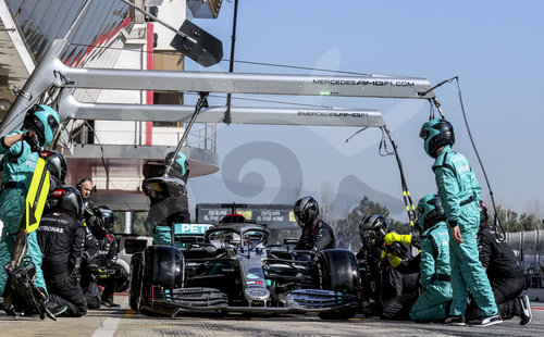 Motorsports: FIA Formula One World Championship 2020, Preseason Testing in Barcelona