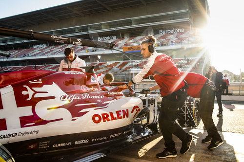 Motorsports: FIA Formula One World Championship 2020, Preseason Testing in Barcelona