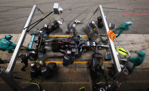 Motorsports: FIA Formula One World Championship 2020, Grand Prix of Spain