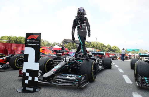Motorsports: FIA Formula One World Championship 2020, Grand Prix of Spain
