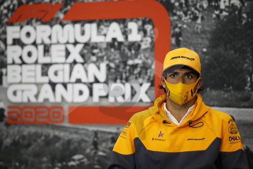 Motorsports: FIA Formula One World Championship 2020, Grand Prix of Belgium