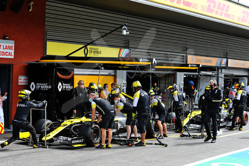 Motorsports: FIA Formula One World Championship 2020, Grand Prix of Belgium