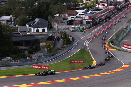 Motorsports: FIA Formula One World Championship 2020, Grand Prix of Belgium