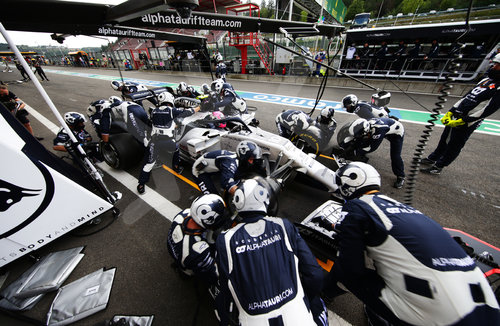 Motorsports: FIA Formula One World Championship 2020, Grand Prix of Belgium