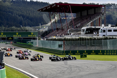 Motorsports: FIA Formula One World Championship 2020, Grand Prix of Belgium