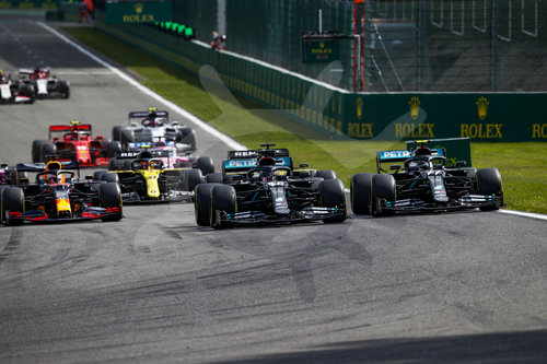 Motorsports: FIA Formula One World Championship 2020, Grand Prix of Belgium
