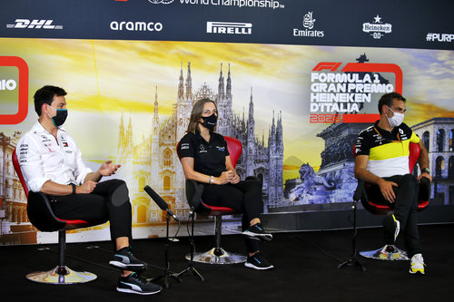 Motorsports: FIA Formula One World Championship 2020, Grand Prix of Italy