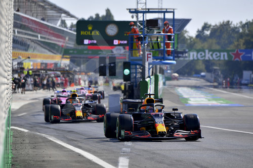 Motorsports: FIA Formula One World Championship 2020, Grand Prix of Italy