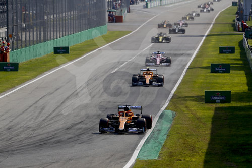 Motorsports: FIA Formula One World Championship 2020, Grand Prix of Italy