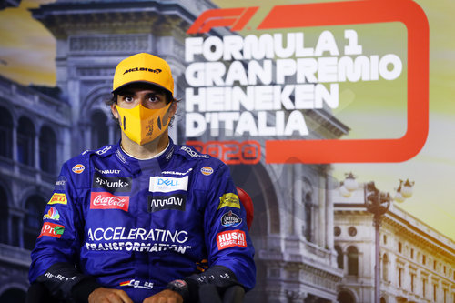 Motorsports: FIA Formula One World Championship 2020, Grand Prix of Italy