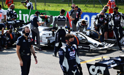 Motorsports: FIA Formula One World Championship 2020, Grand Prix of Italy