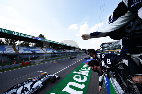 Motorsports: FIA Formula One World Championship 2020, Grand Prix of Italy