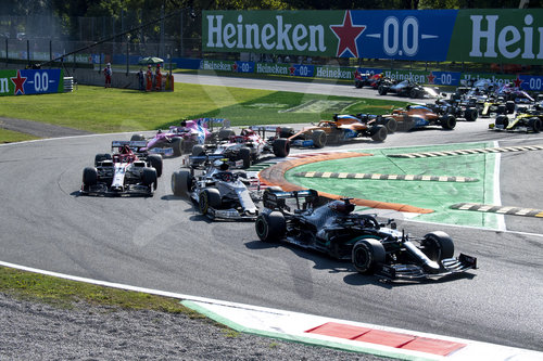 Motorsports: FIA Formula One World Championship 2020, Grand Prix of Italy