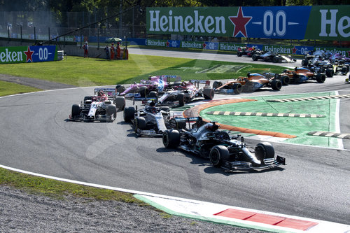Motorsports: FIA Formula One World Championship 2020, Grand Prix of Italy