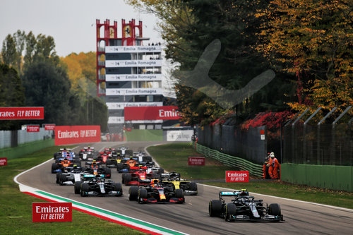 Motorsports: FIA Formula One World Championship 2020, Grand Prix of Emilia Romagna