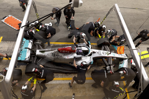 F1 Pre-season Testing at Barcelona